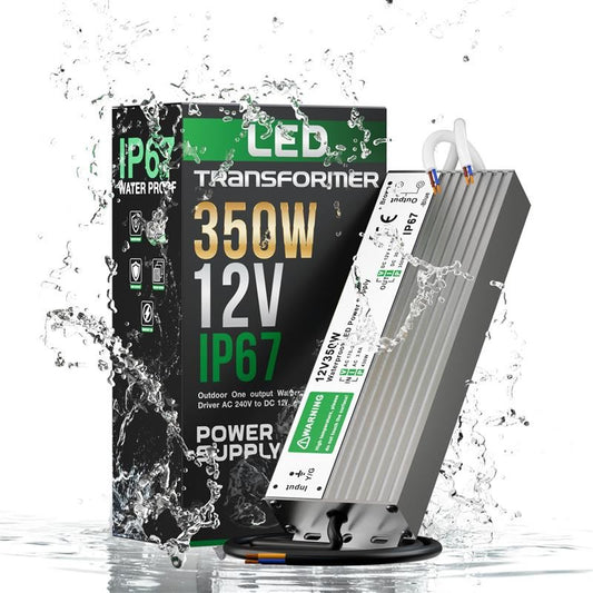 LED Transformator 12V DC IP67 wasserdicht 29,16A | 350W ~2840