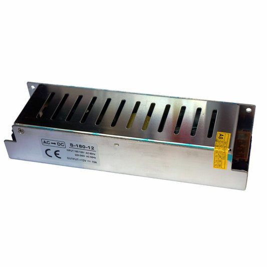 DC12V Transformator 15W-240W IP20 Mini Universal geregelter LED Transformator