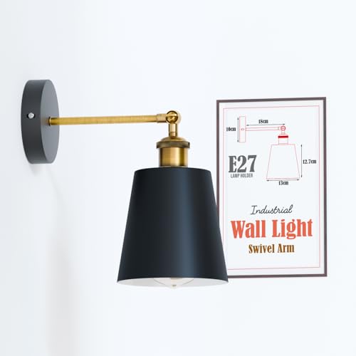 retro shade indoor metal light