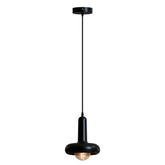 Industrial Pendelleuchte Schwarz
