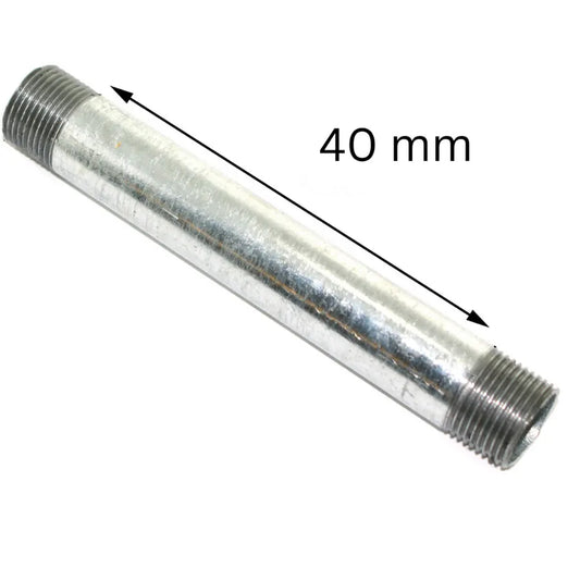 40 mm verzinktes Temperguss-Gewinderohr aus Kohlenstoffstahl~1943