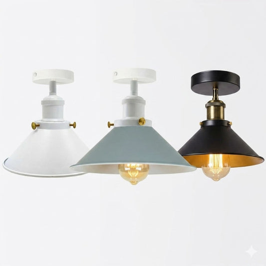 retro flurlampe kompakt