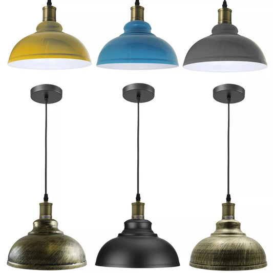 LEDSone Vintage Pendellampe Ø 29 cm | Metal | højdejusterbar | E27 ~ 3347