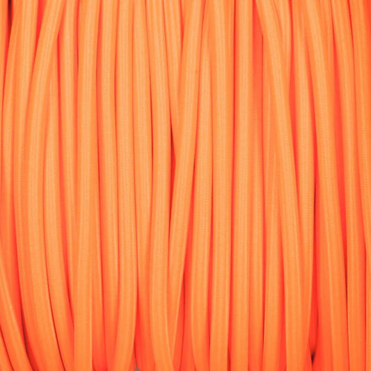 0,75 mm 2-adrige runde Vintage geflochtene orange Stoff überzogene Licht Flex - Shop für LED-Leuchten - Transformatoren - Lampenschirme - Halter | lidsone.com