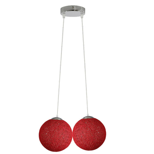 Rattan Pendelleuchte Lampenschirm für modernes Design