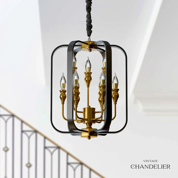 Deckenleuchten Wohnzimmer, Kronleuchter Deckenleuchte, Deckenbeleuchtung, Kronleuchter, schwarze Deckenleuchte