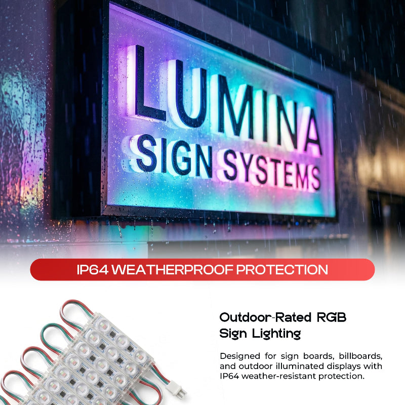 waterproof module led sign