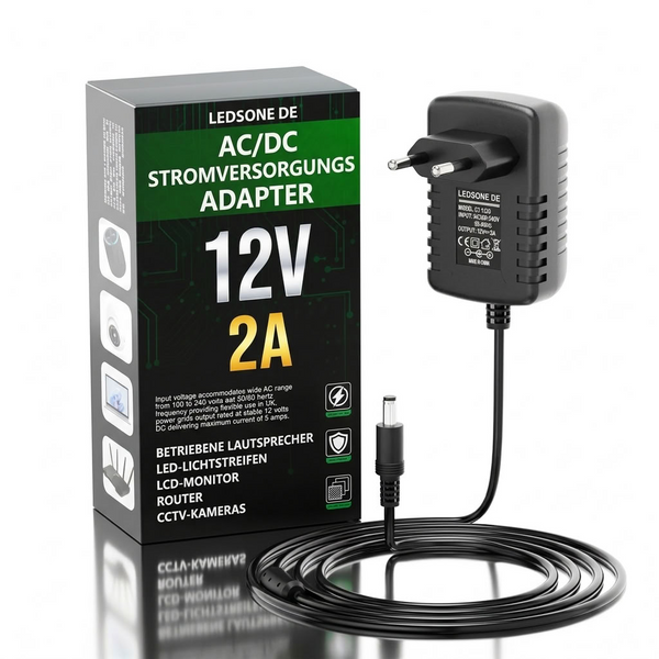 Alimentatore 12V - 2/5/10A - spina UE~2838