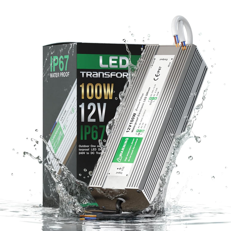 12v ip67 100w 