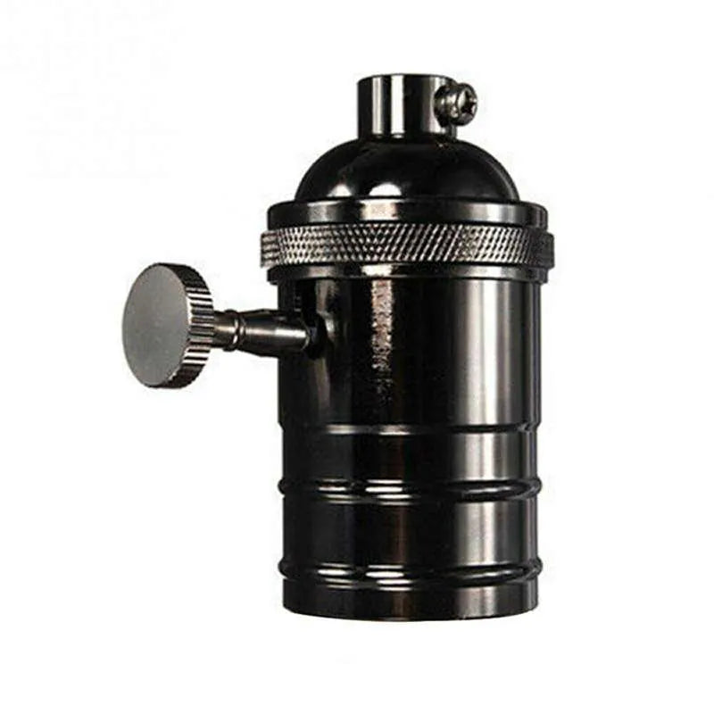Lampenfassung, Lampenfassung, E27-Lampenfassung, Glühbirnenfassung, E27-Schraubbirne, Vintage-Glühbirnenfassungen, E27-Schraubbirnen-Lampenfassung, Edison-Lampensockel