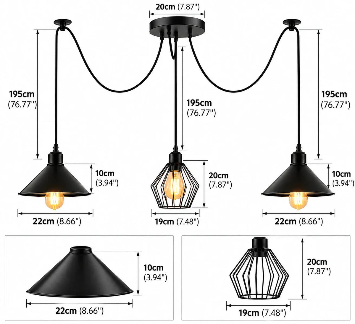Ceiling Lights & Chandeliers