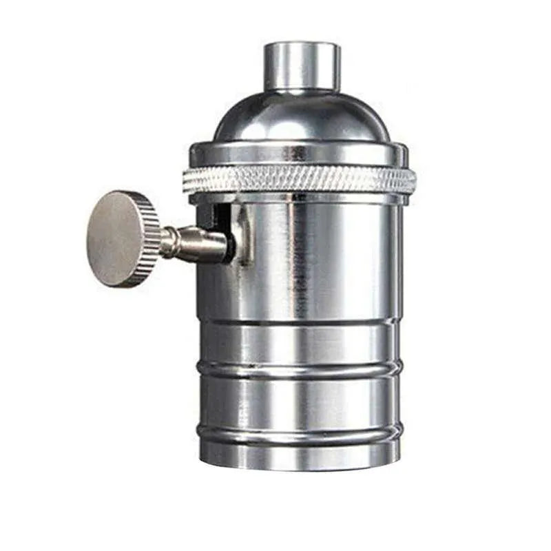 Lampenfassung, Lampenfassung, E27-Lampenfassung, Glühbirnenfassung, E27-Schraubbirne, Vintage-Glühbirnenfassungen, E27-Schraubbirnen-Lampenfassung, Edison-Lampensockel