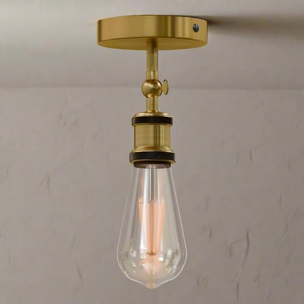 metal fixture ceiling light