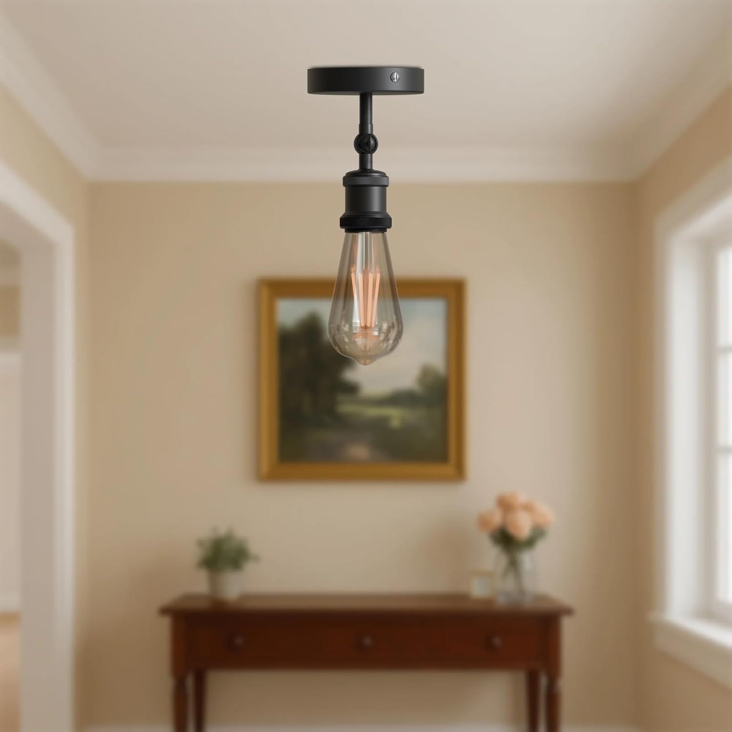 adjustable light fixture ceili