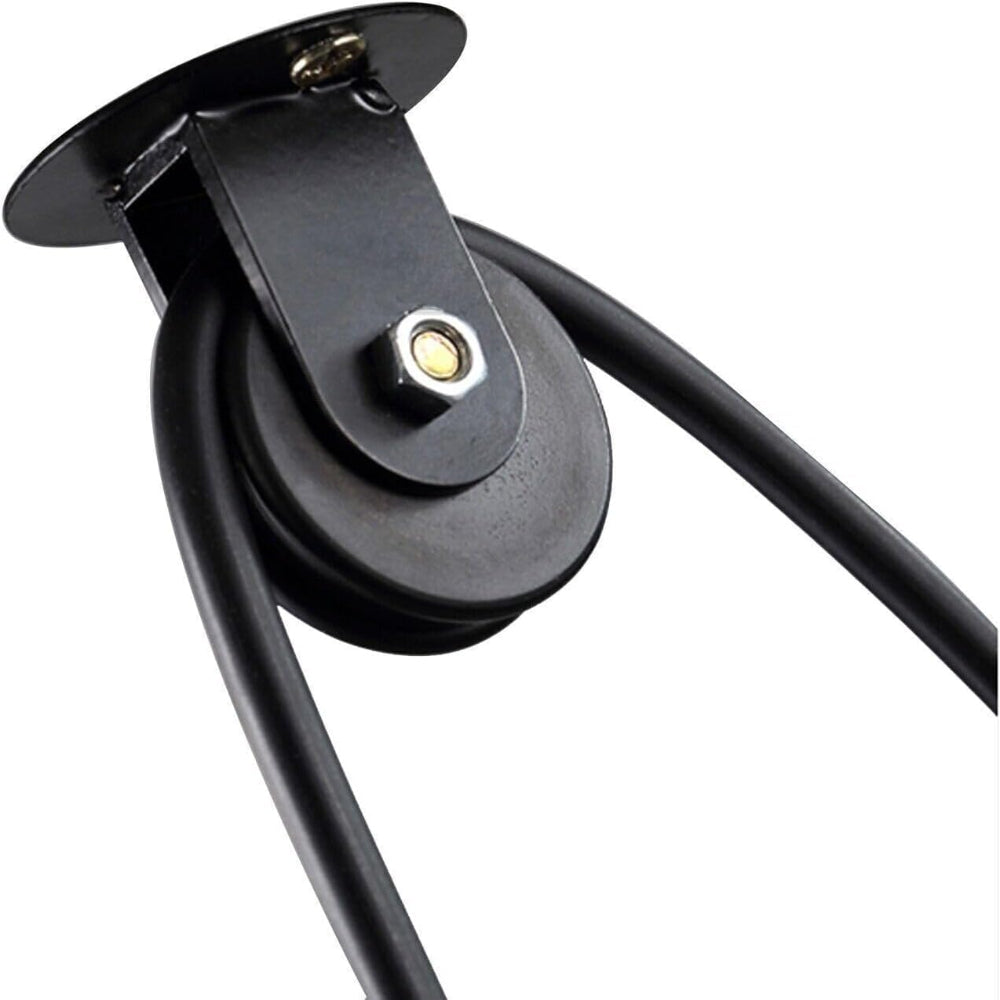 riemenscheibe pendelleuchte schwarz