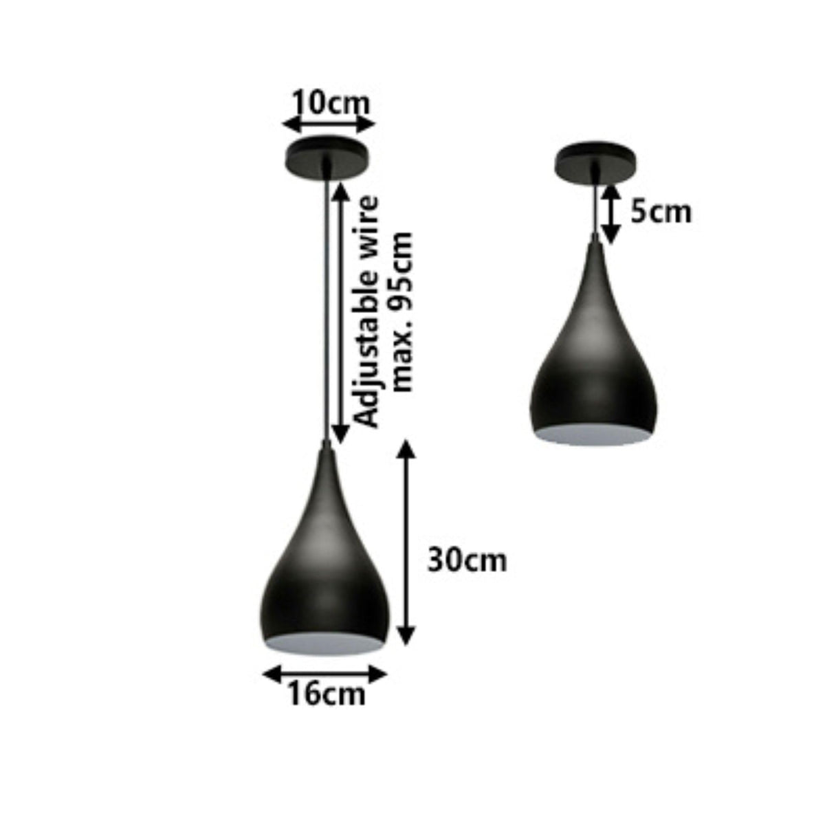 mit deckenleuchte led-technolo