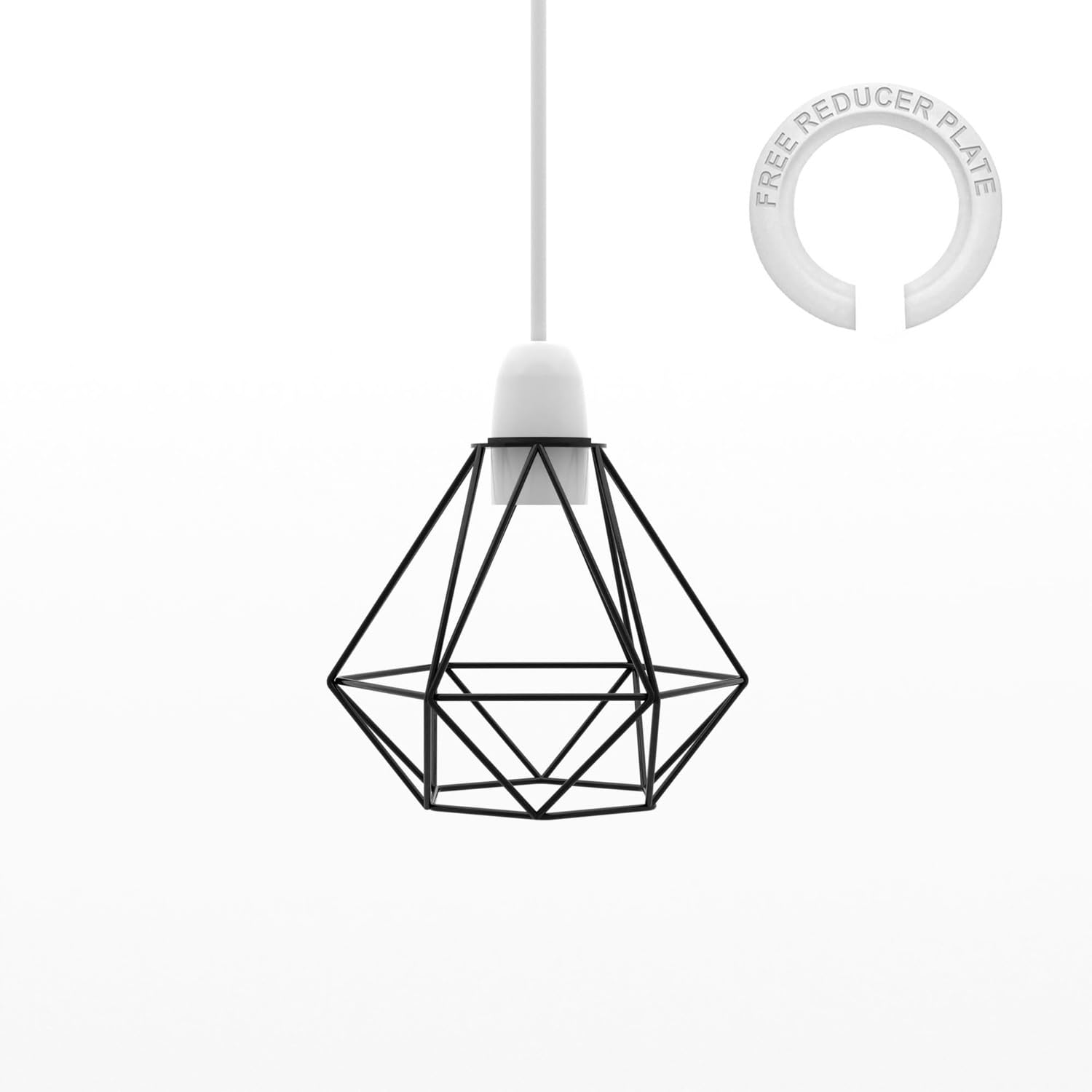 geometrischer lampenschirm