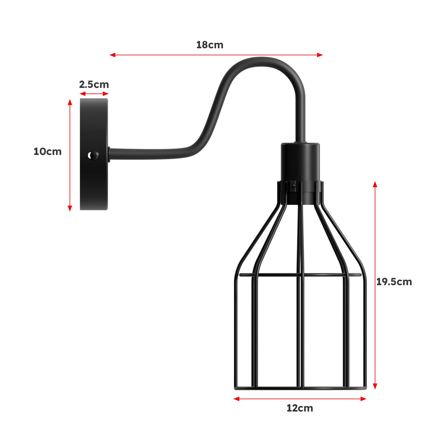 shade industrial metal lamp