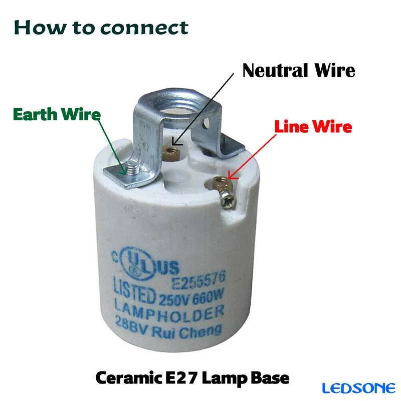Lampenfassung, Lampenfassung, E27-Lampenfassung, Glühbirnenfassung, E27-Schraubbirne, Vintage-Glühbirnenfassungen, E27-Schraubbirnen-Lampenfassung, Edison-Lampensockel