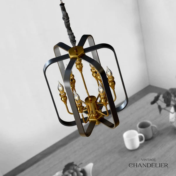 Deckenleuchten Wohnzimmer, Kronleuchter Deckenleuchte, Deckenbeleuchtung, Kronleuchter, schwarze Deckenleuchte