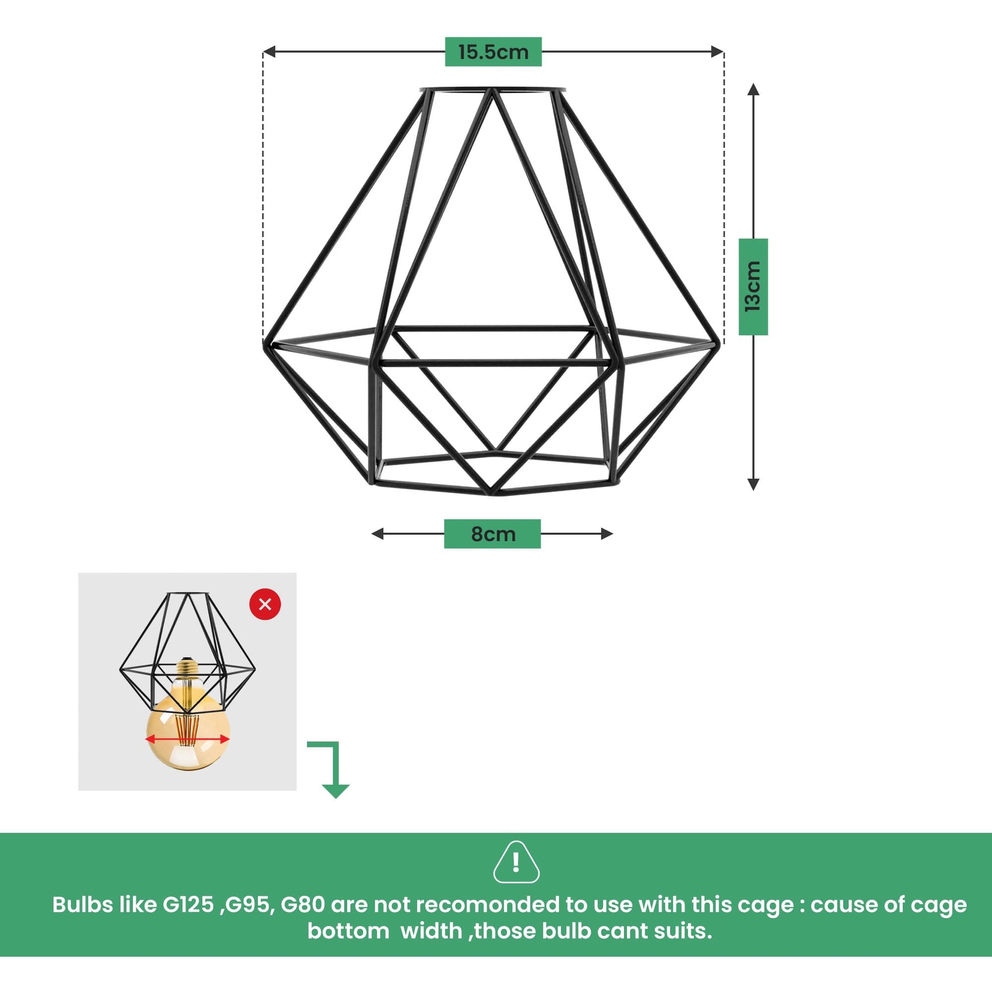 geometrischer lampenschirm