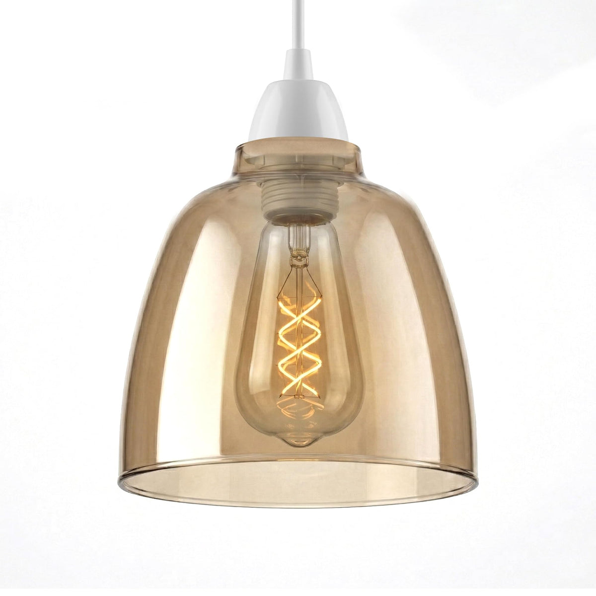 shade modern glass light ceili