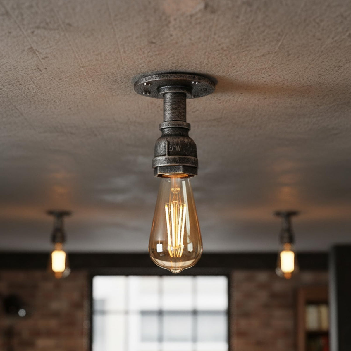 industrial pendant vintage