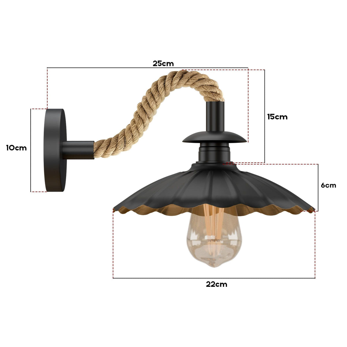 wall led lamp industrial