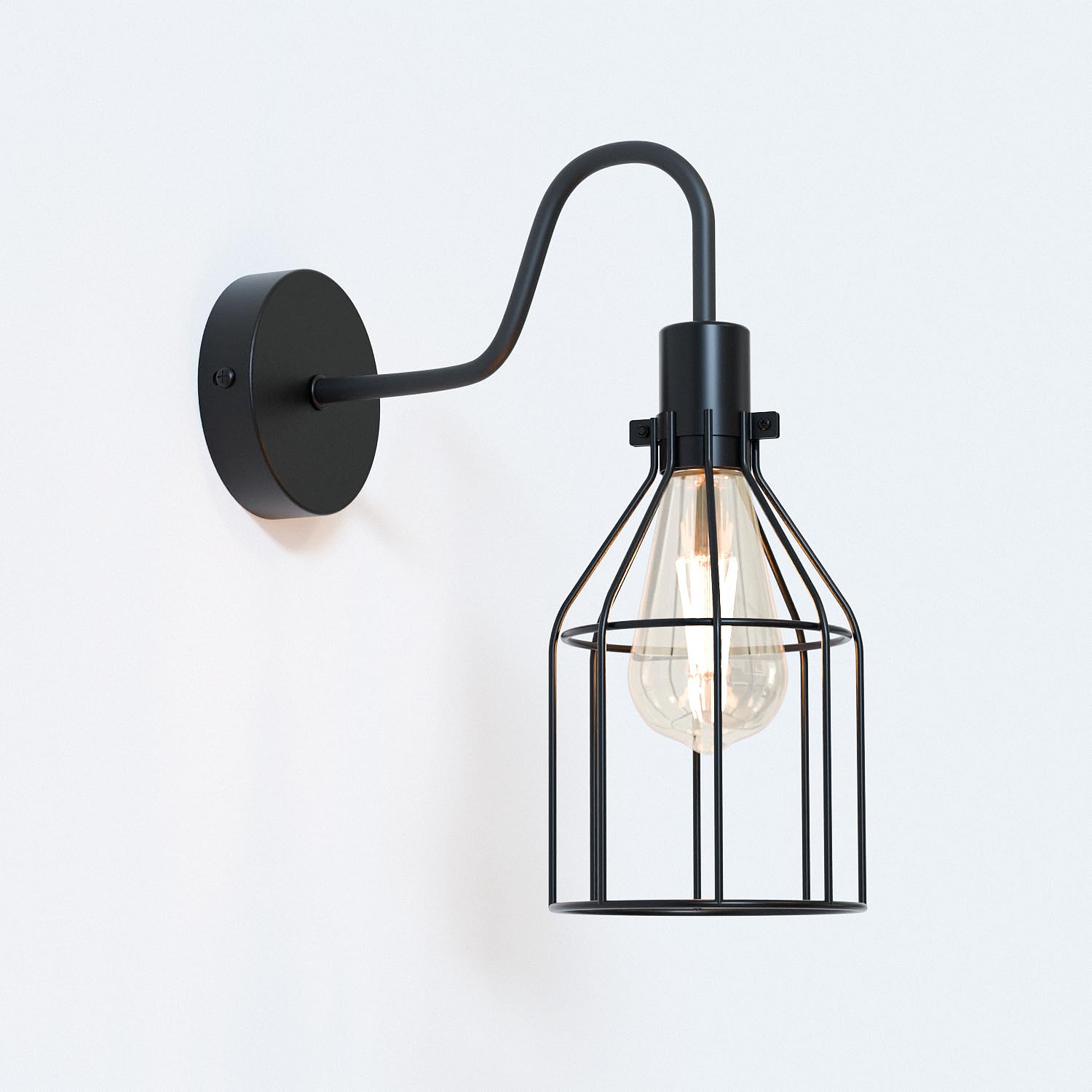 shade industrial metal lamp