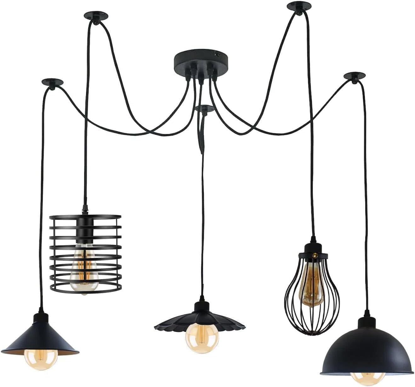 with light industrial ceiling