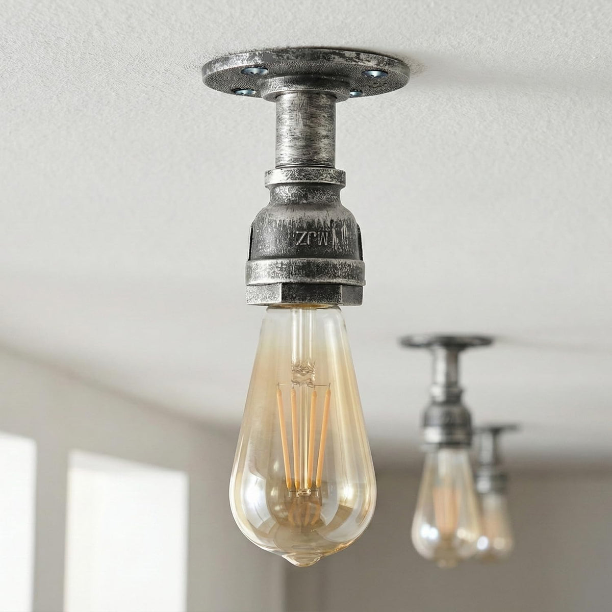 industrial pendant vintage