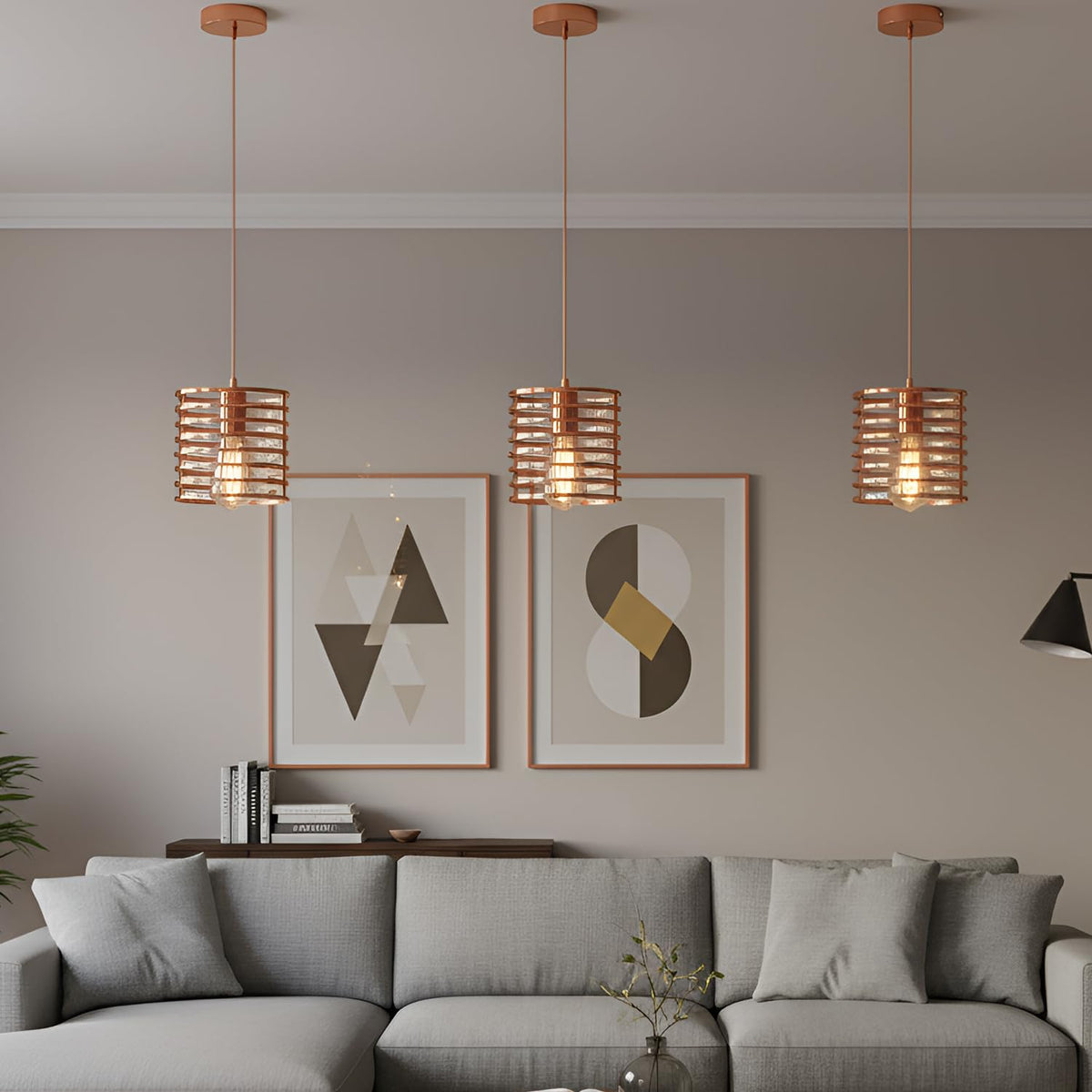 chain light led with ceiling