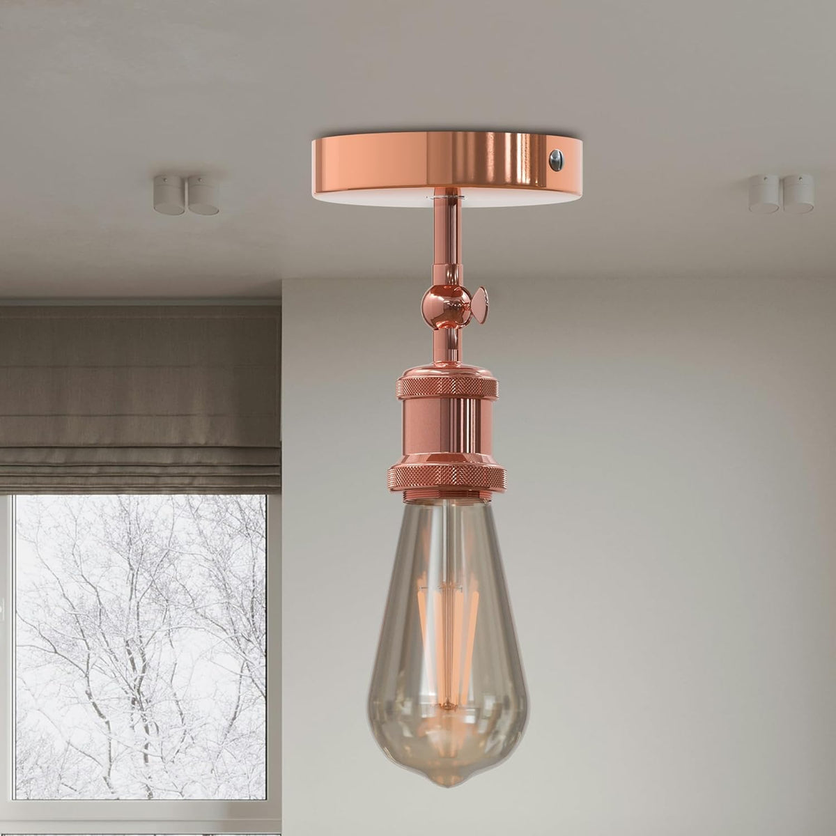 adjustable light fixture ceili