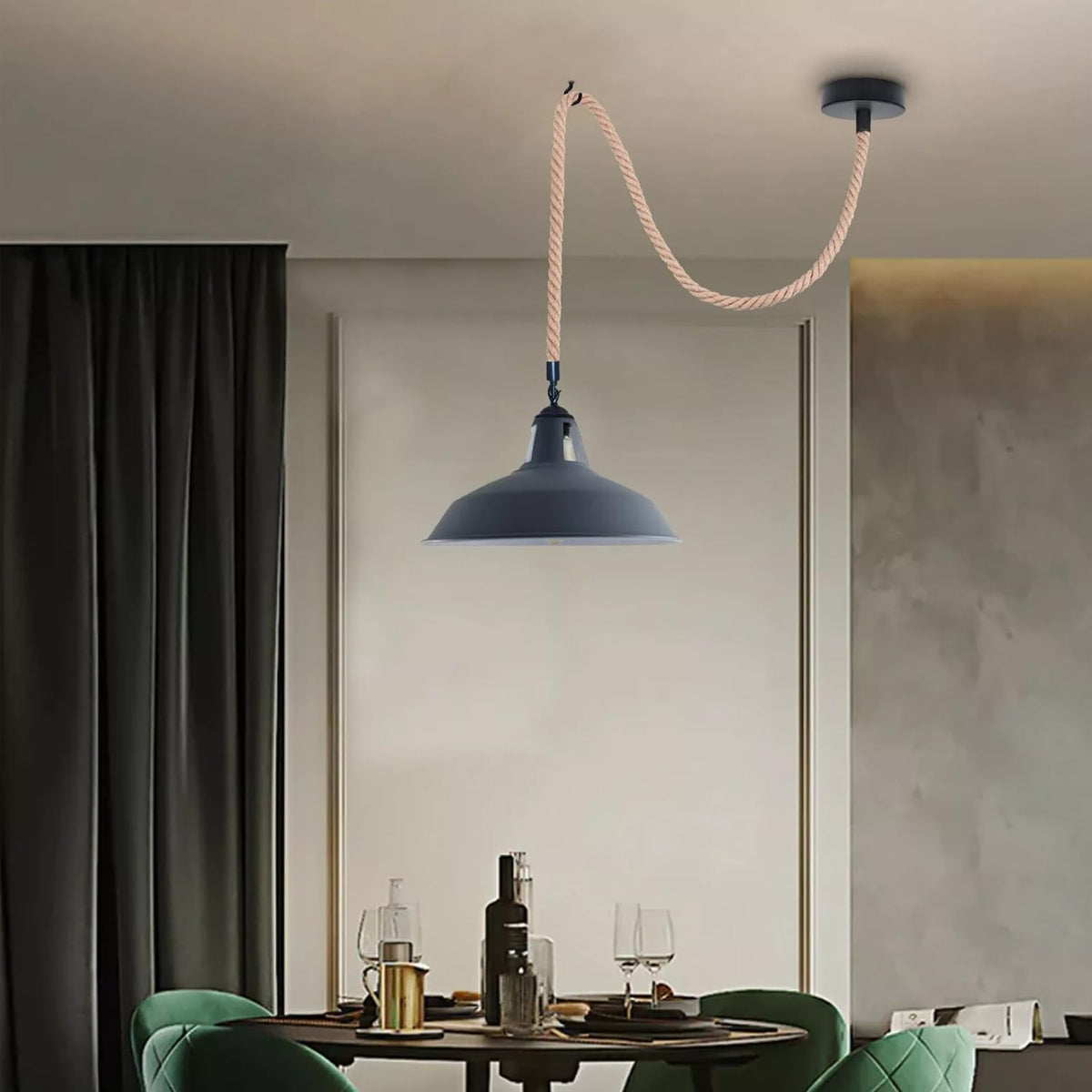 mit led-deckenleuchte dimmbark