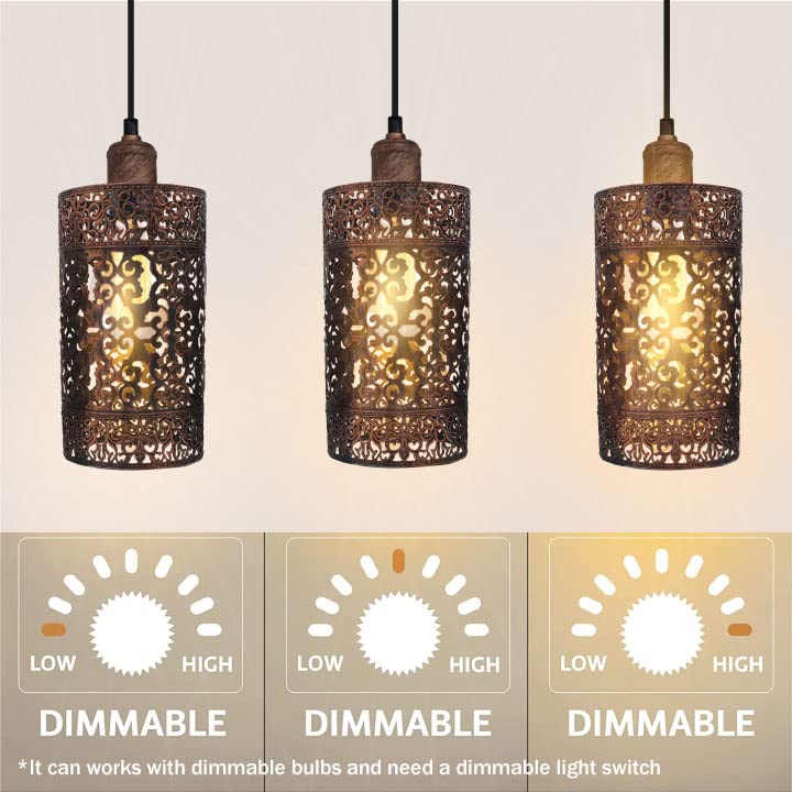 Diner-Leuchte mit Lampenschirm