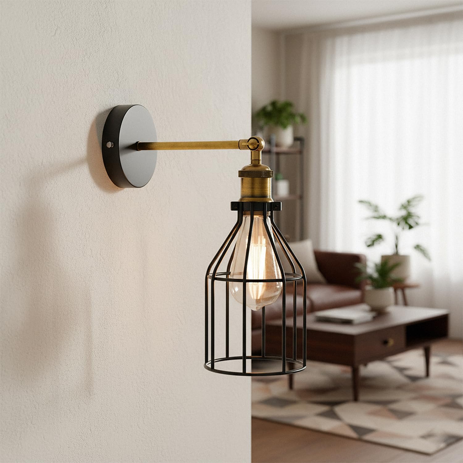 metal lamp shade table adjusta