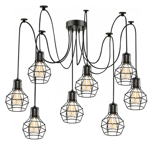led light ceiling with industr
