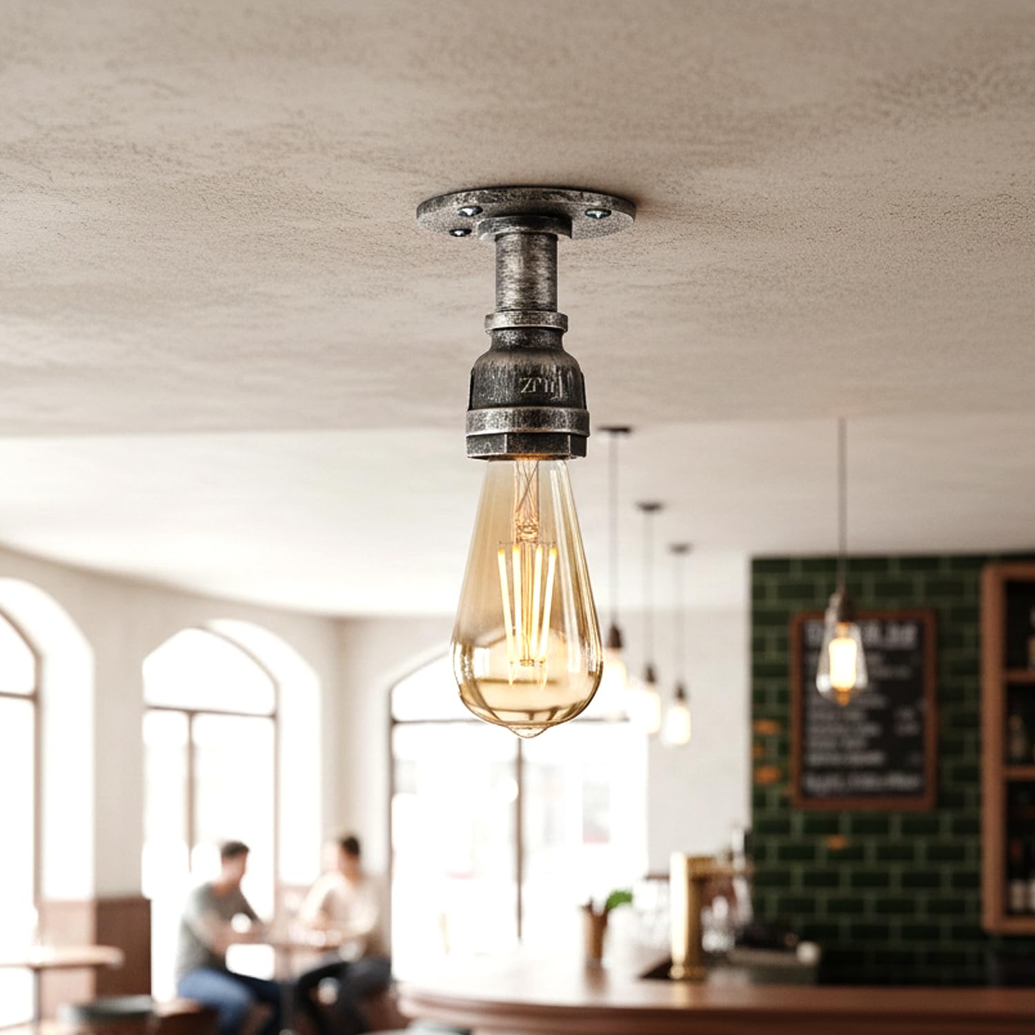 industrial pendant vintage