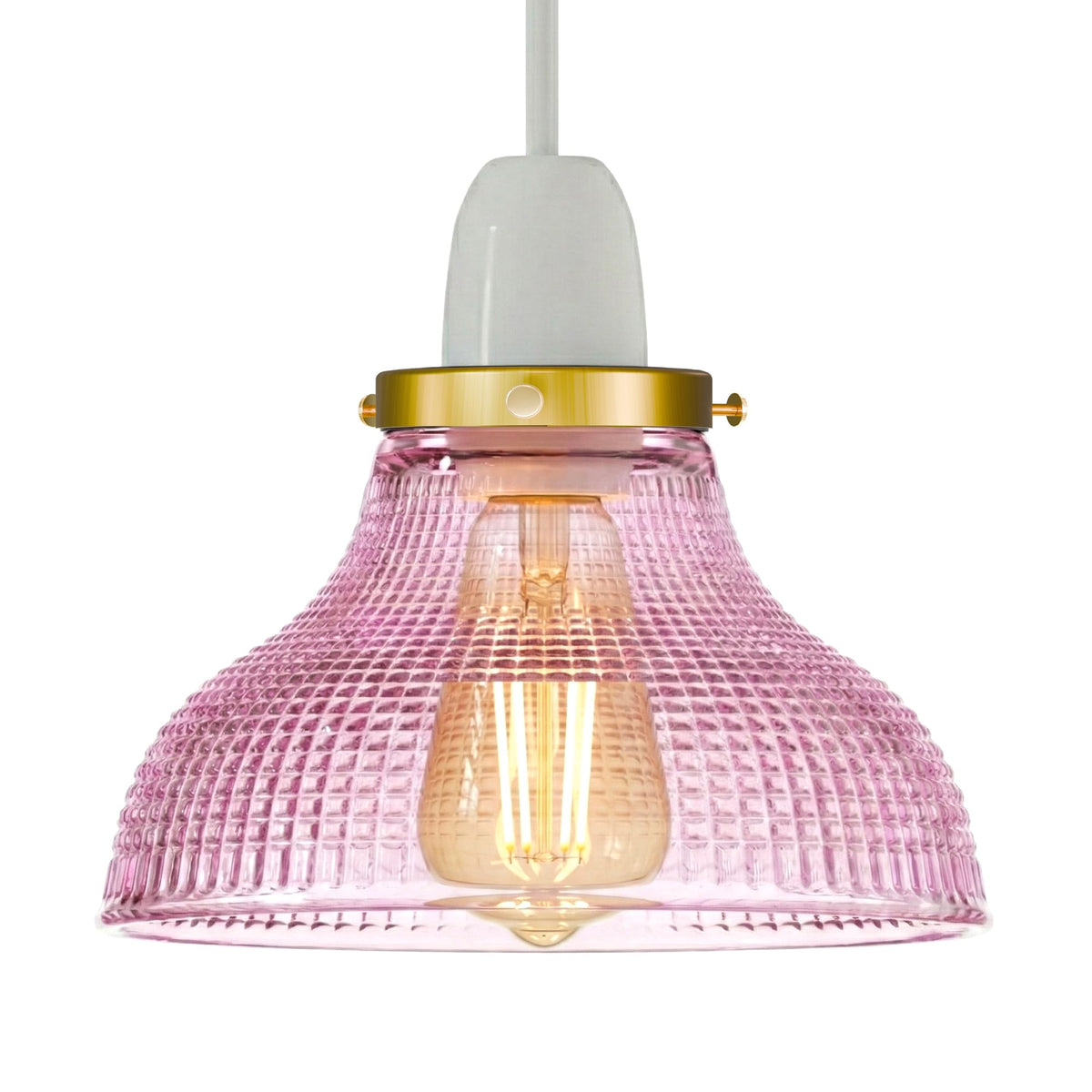 style glass vintage lamp for