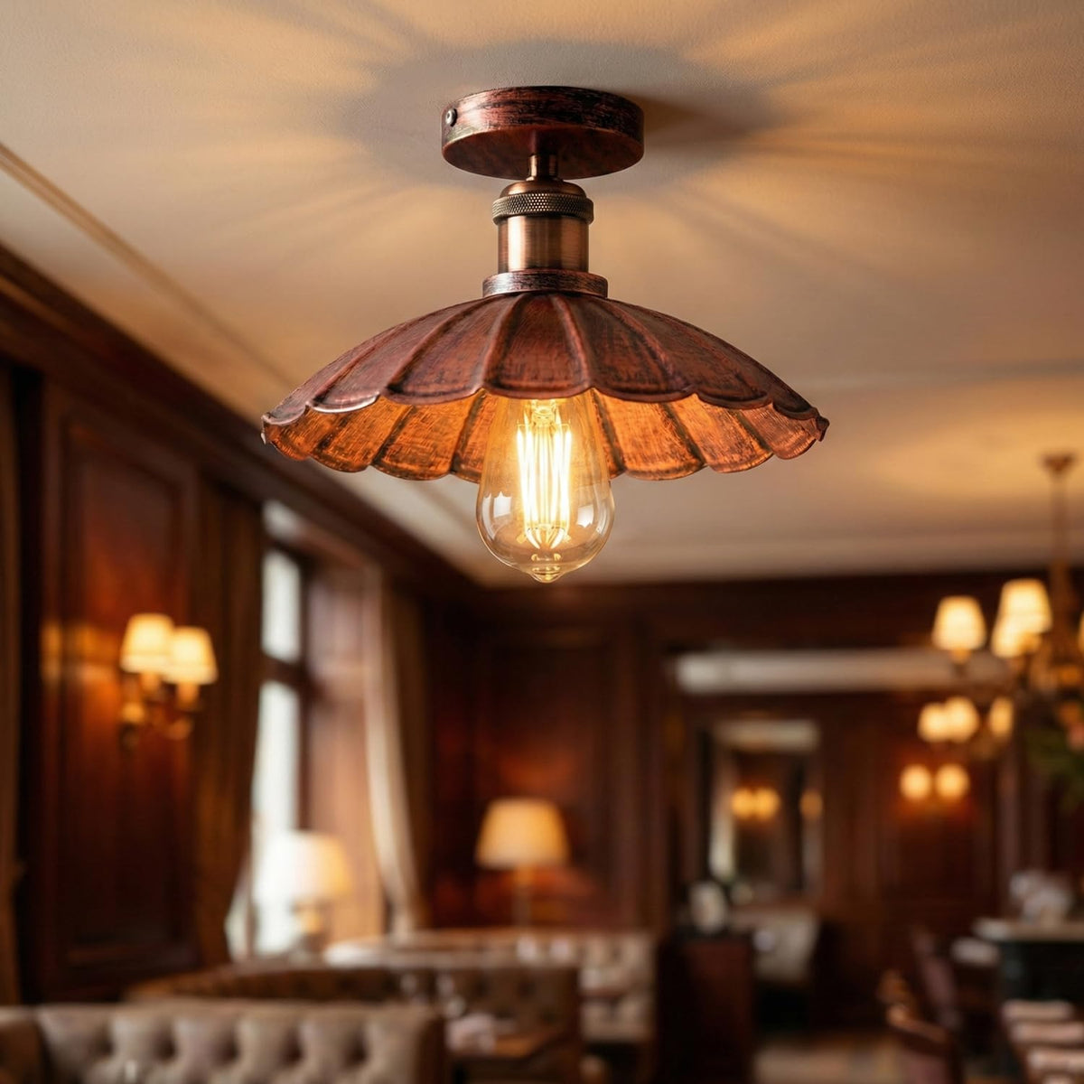 deckenleuchte deckenlampe rot