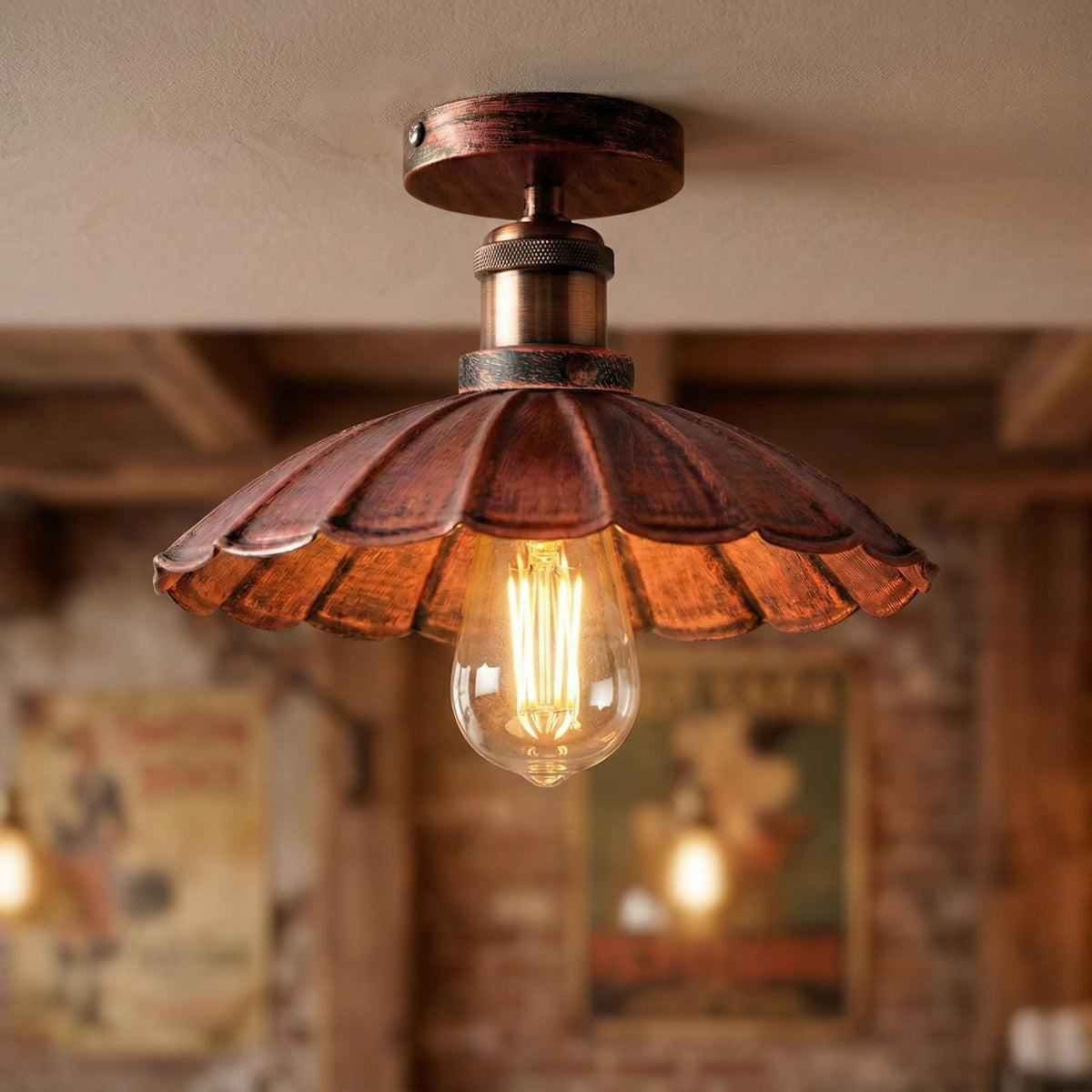 deckenleuchte deckenlampe rot