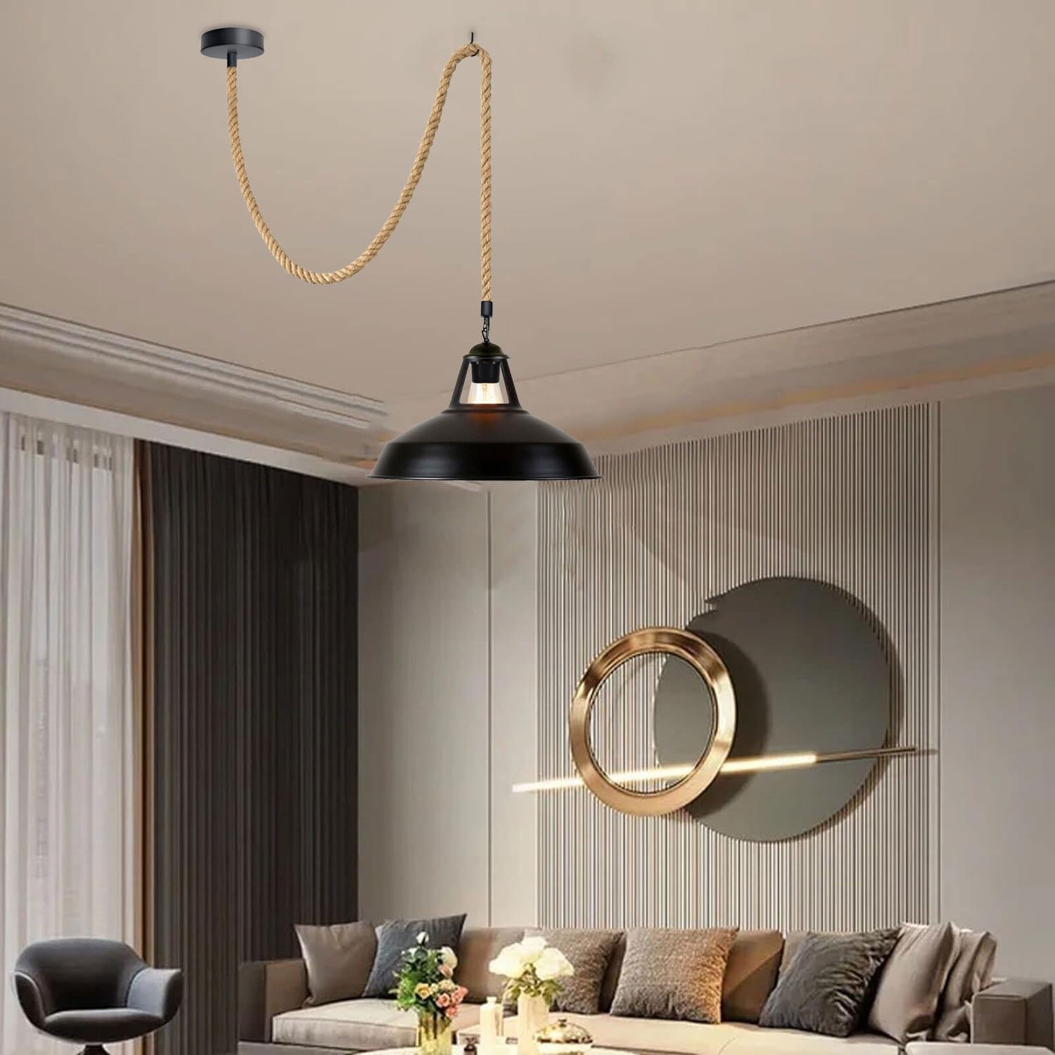 mit led-deckenleuchte dimmbark