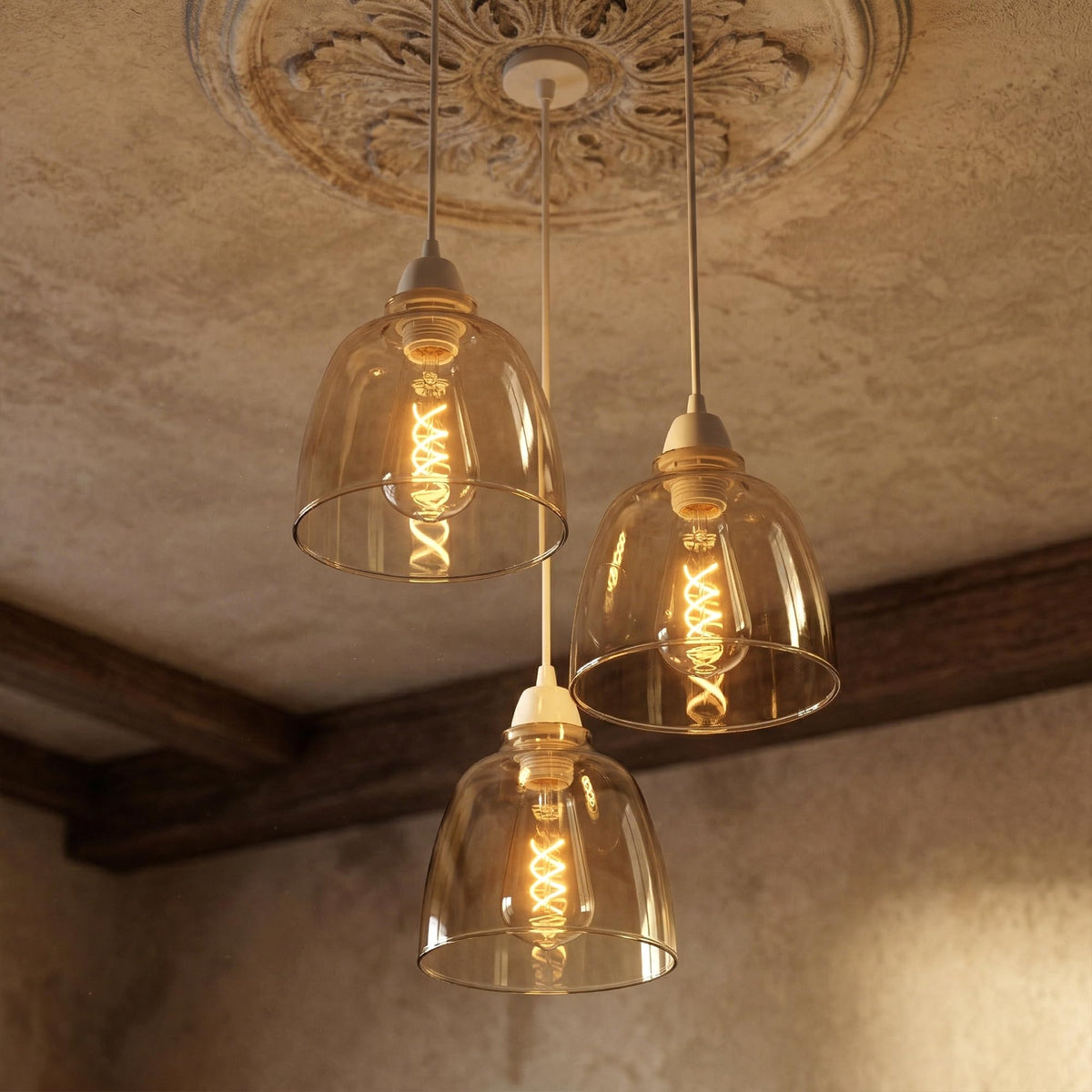 shade modern glass light ceili