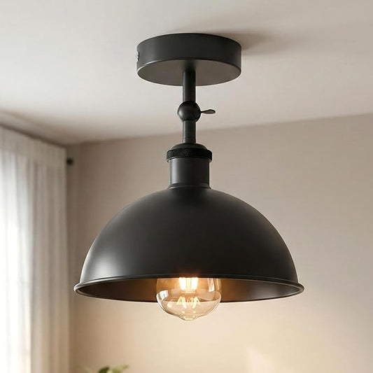 Plafoniera orientabile in stile retrò ~3509