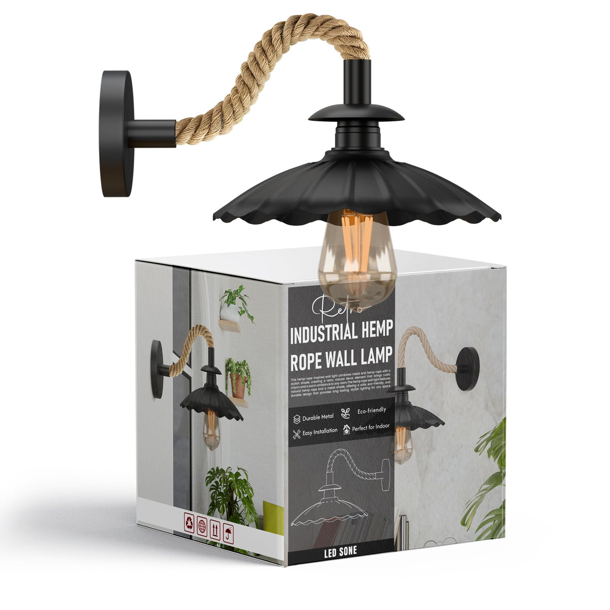 wall led lamp industrial