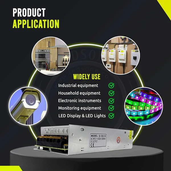 LED DC 12 V 12 W–720 W Schaltnetzteil 