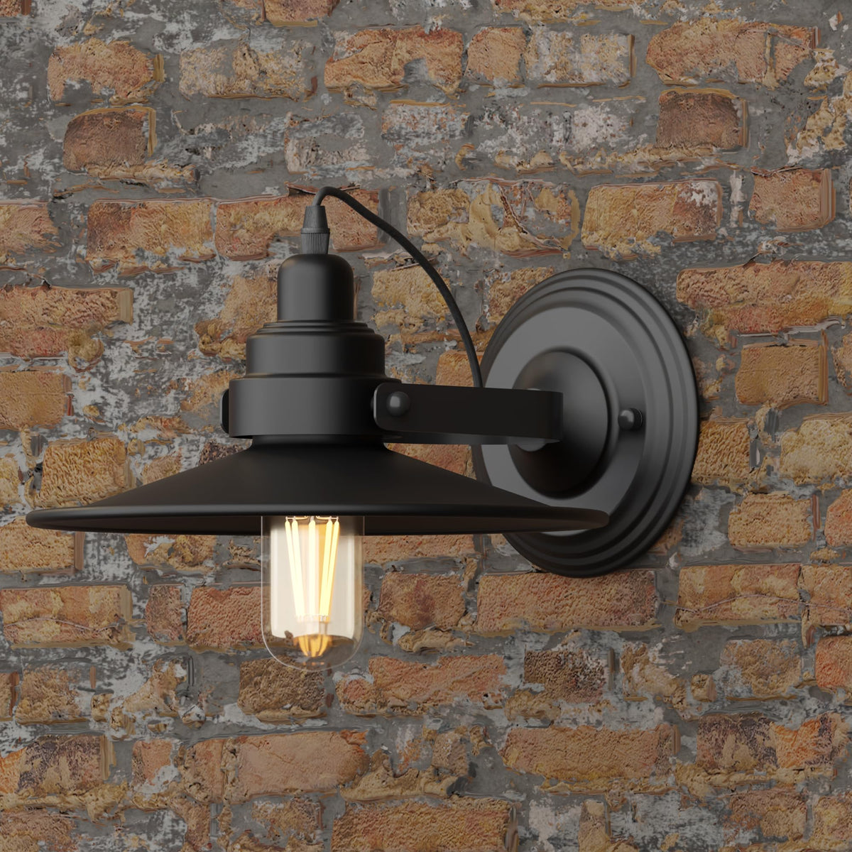 led-schwenkarm wandleuchte mit
