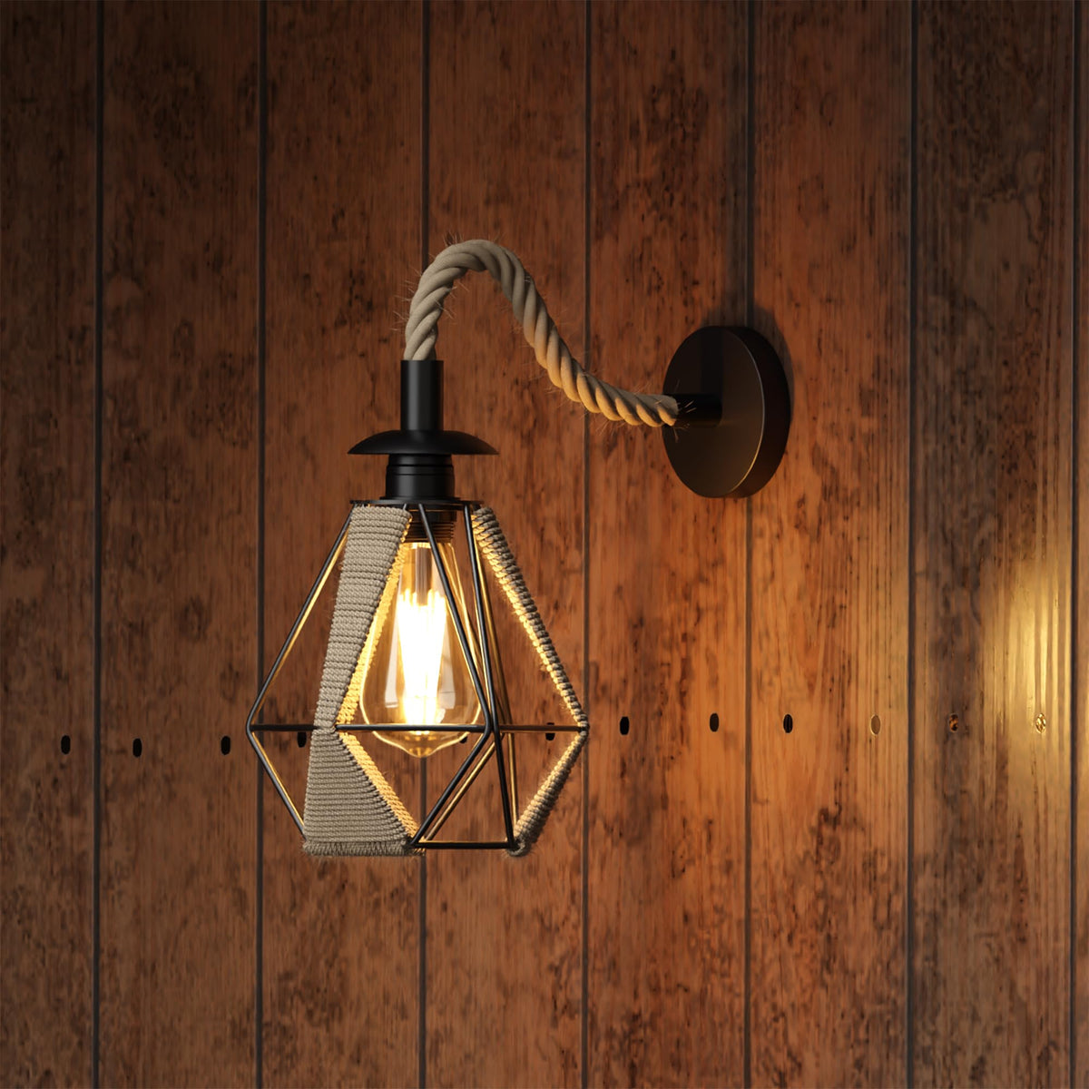 table industrial lamp shade