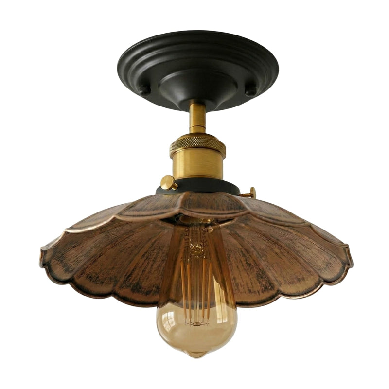 Antike Messing Optik Deckenlampe