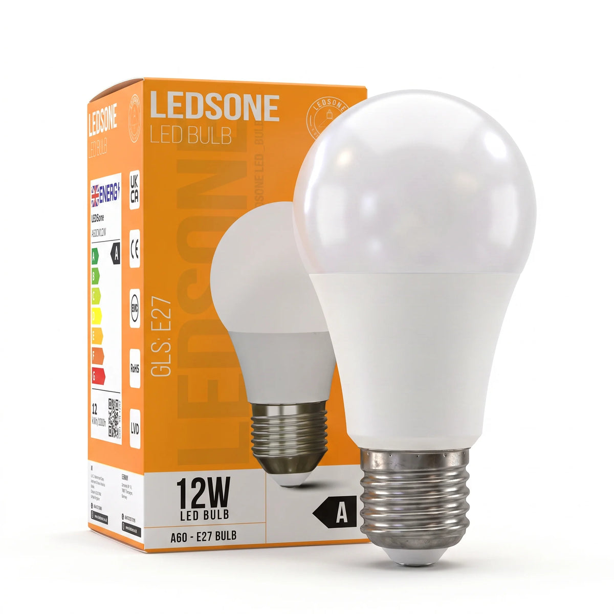 ledsone 12w e27 led birne energieklasse a